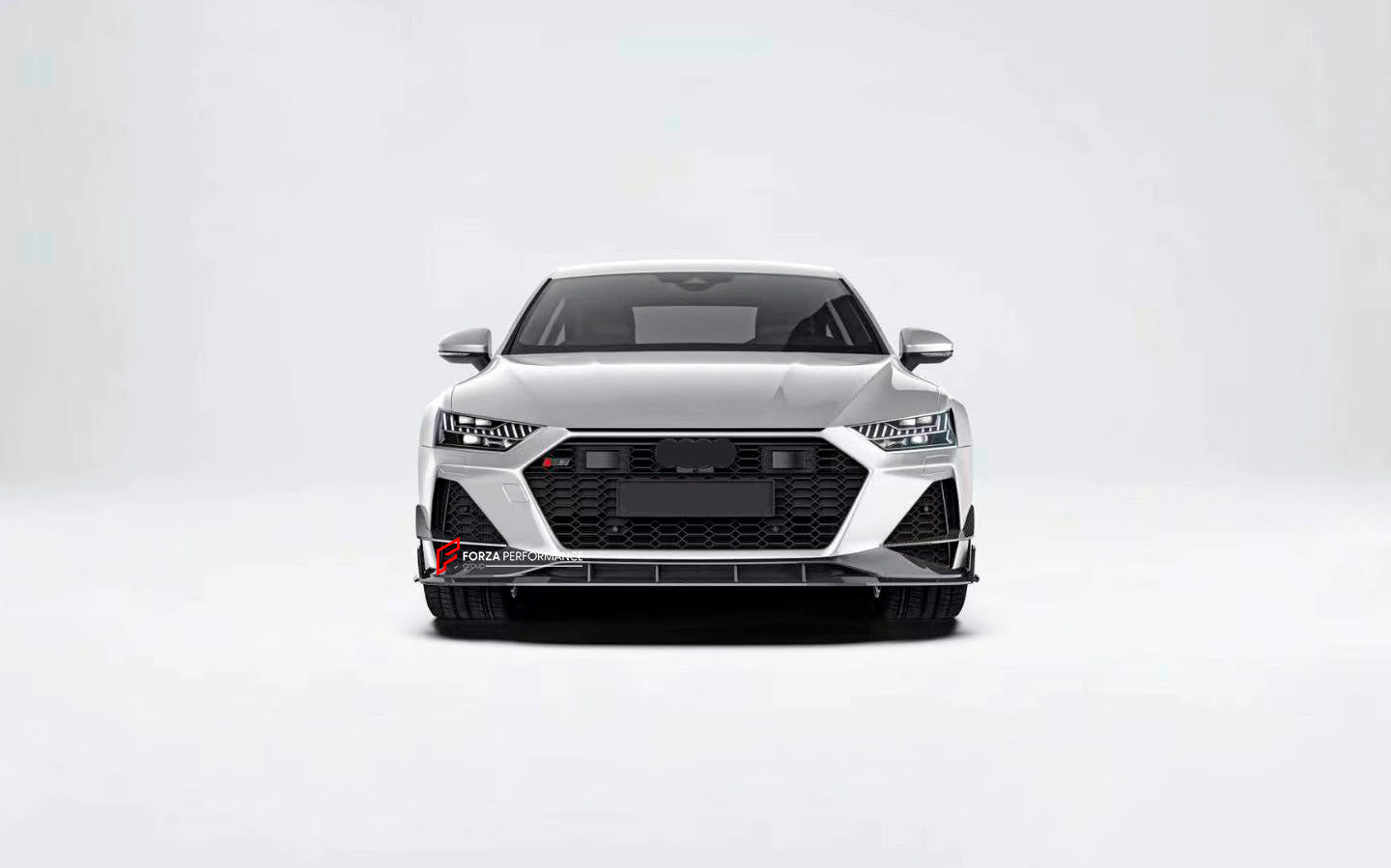 DRY CARBON BODY KIT for AUDI RS7 C8 2019+

Set includes:

Front Lip
Front canards
Side skirts
Rear Diffuser

Material: Dry Carbon