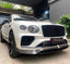 DRY CARBON BODY KIT for Bentley Bentayga 2020+
Set includes:

Front Lip
Side Mirror Cover
Rear Spoiler Wing
Rear Diffuser
Rear Bumper Fins
Material: Dry Carbon

NOTE: Professional installation is required.