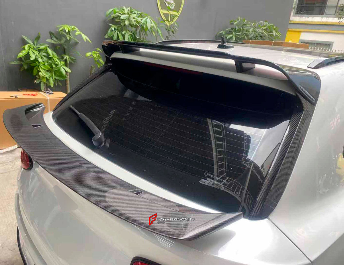 DRY CARBON BODY KIT for Bentley Bentayga 2020+
Set includes:

Front Lip
Side Mirror Cover
Rear Spoiler Wing
Rear Diffuser
Rear Bumper Fins
Material: Dry Carbon

NOTE: Professional installation is required.