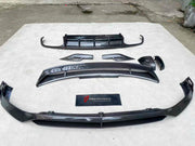 DRY CARBON BODY KIT for Bentley Bentayga 2020+
Set includes:

Front Lip
Side Mirror Cover
Rear Spoiler Wing
Rear Diffuser
Rear Bumper Fins
Material: Dry Carbon

NOTE: Professional installation is required.