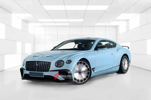 DRY CARBON BODY KIT for BENTLEY CONTINENTAL GT/GTC V8 W12 2018+

Set includes:

Front Lip

Front Bumper Trims
Side Skirts

Rear Diffuser

Material: Dry Carbon

Note: Professional installation is required

Payment ►
Visa

Mastercard

PayPal with a credit card (add 4.4% at checkout)
Payoneer
Cryptocurrency
Shipment ►
By express DHL/UPS/TNT/FedEx
To the local international airport
Special line by air
Special line by the sea
To Europe and the UK by train

Please let us know which shipping option you prefer.