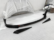 DRY CARBON BODY KIT for BENTLEY CONTINENTAL GT/GTC V8 W12 2018+
Set includes:

Front Lip
Front Grille
Front Bumper Trims
Mirror Caps
Hood Bonnet
Side Skirts
Rear Diffuser
Rear Spoiler (optional, at extra cost)
Material: Dry Carbon

NOTE: Professional installation is required.