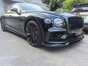 DRY CARBON BODY KIT for BENTLEY FLYING SPUR III 2019 - 2024 FORZA PERFORMANCE custom fit Mansory Style

Set includes:
Front Lip
Front Bumper Air Vent Covers
Front Grille Mesh Cover Trims
Hood Bonnet
Side Mirror Covers
Side Skirts
Ducktail Spoiler
Rear Bumper
Rear Diffuser

Material: Dry Carbon

NOTE: Professional installation is required.