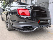 DRY CARBON BODY KIT for BENTLEY FLYING SPUR III 2019 - 2024 FORZA PERFORMANCE custom fit Mansory Style

Set includes:
Front Lip
Front Bumper Air Vent Covers
Front Grille Mesh Cover Trims
Hood Bonnet
Side Mirror Covers
Side Skirts
Ducktail Spoiler
Rear Bumper
Rear Diffuser

Material: Dry Carbon

NOTE: Professional installation is required.