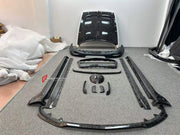 DRY CARBON BODY KIT for BENTLEY FLYING SPUR III 2019 - 2024 FORZA PERFORMANCE custom fit Mansory Style

Set includes:
Front Lip
Front Bumper Canards
Front Grille Mesh Cover Trims
Hood Bonnet
Side Mirror Covers
Side Skirts
Ducktail Spoiler
Rear Bumper
Rear Diffuser

Material: Dry Carbon

NOTE: Professional installation is required.