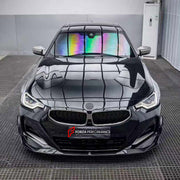 DRY CARBON BODY KIT for BMW 2 SERIES G42 M240I 2021+

Set includes:
Front Lip
Front Bumper Canards
Side Skirts
Rear Bumper Fins
Rear Diffuser

Material: Dry Carbon

NOTE: Professional installation is required.