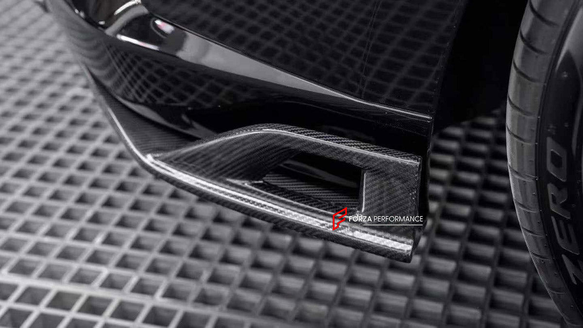 DRY CARBON BODY KIT for BMW 2 SERIES G42 M240I 2021+

Set includes:
Front Lip
Front Bumper Canards
Side Skirts
Rear Bumper Fins
Rear Diffuser

Material: Dry Carbon

NOTE: Professional installation is required.