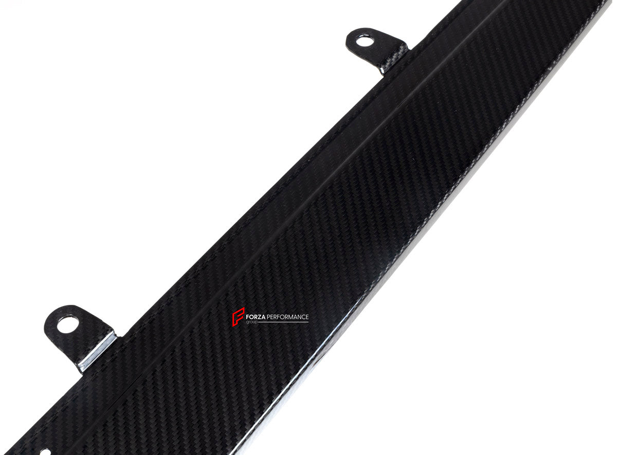 DRY CARBON BODY KIT for BMW 5 SERIES G30 2021+ FORZA PERFORMANCE custom fit MP Style
Set includes:

Front Lip
Front Grille
Side Mirror Covers
Side Skirts
Ducktail Spoiler
Rear Diffuser
Material: Dry Carbon

NOTE: Professional installation is required.