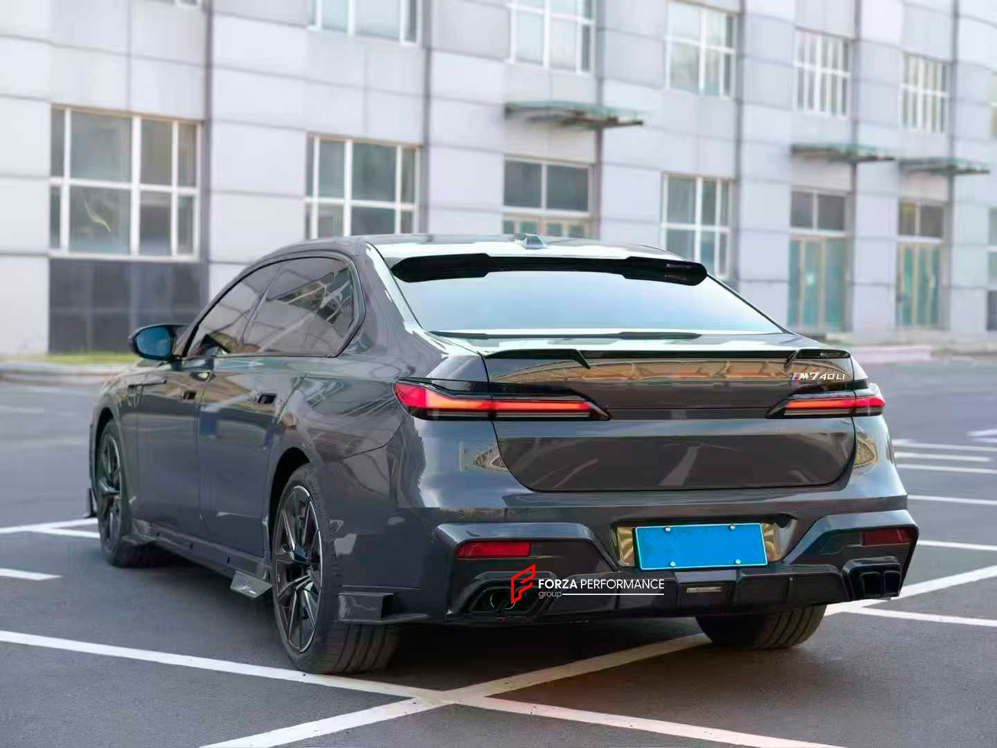 DRY CARBON BODY KIT for BMW 7 SERIES G70 2022+

Set includes:

Front Lip
Front Bumper Trims
Front Bumper Air Vent Covers
Side Mirror Covers
Side Trims
Side Skirts
Roof Spoiler
Rear Spoiler
Rear Diffuser

Material: Dry Carbon

Note: Professional installation is required. If you have 760i you don't need to change the bumpers

Contact us for pricing