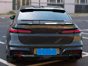 DRY CARBON BODY KIT for BMW 7 SERIES G70 2022+

Set includes:

Front Lip
Front Bumper Trims
Front Bumper Air Vent Covers
Side Mirror Covers
Side Trims
Side Skirts
Roof Spoiler
Rear Spoiler
Rear Diffuser

Material: Dry Carbon

Note: Professional installation is required. If you have 760i you don't need to change the bumpers

Contact us for pricing