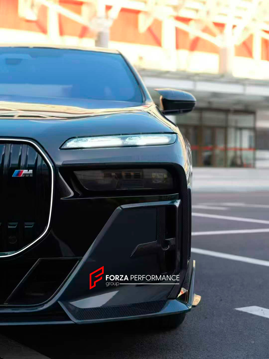 DRY CARBON BODY KIT for BMW 7 SERIES G70 2022+

Set includes:

Front Lip
Front Bumper Trims
Front Bumper Air Vent Covers
Side Mirror Covers
Side Trims
Side Skirts
Roof Spoiler
Rear Spoiler
Rear Diffuser

Material: Dry Carbon

Note: Professional installation is required. If you have 760i you don't need to change the bumpers

Contact us for pricing