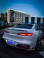 DRY CARBON BODY KIT for BMW 7 SERIES G70 2022+

Set includes:

Front Lip
Front Bumper Trims
Front Bumper Air Vent Covers
Side Mirror Covers
Side Trims
Side Skirts
Roof Spoiler
Rear Spoiler
Rear Diffuser

Material: Dry Carbon
