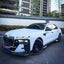 DRY CARBON BODY KIT for BMW 7 SERIES G70 2022+ FORZA PERFORMANCE custom fit Mansory Style

Set includes:
Front Lip
Front Bumper Canards
Front Bumper Air Vent Covers
Side Mirror Covers
Side Skirts
Roof Spoiler
Ducktail Spoiler
Rear Bumper Fins
Rear Diffuser

Material: Dry Carbon, Carbon

NOTE: Professional installation is required.