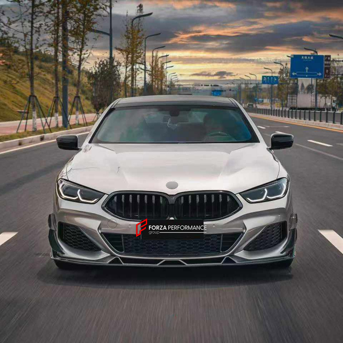 DRY CARBON BODY KIT for BMW 8 SERIES G14 G15 G16 2018+

Set includes:
Front Lip
Front Bumper Canards
Rear Bumper Fins
Rear Diffuser

Material: Dry Carbon

NOTE: Professional installation is required.