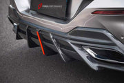 DRY CARBON BODY KIT for BMW 8 SERIES G14 G15 G16 2018+

Set includes:
Front Lip
Front Bumper Canards
Rear Bumper Fins
Rear Diffuser

Material: Dry Carbon

NOTE: Professional installation is required.