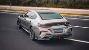 DRY CARBON BODY KIT for BMW 8 SERIES G14 G15 G16 2018+

Set includes:
Front Lip
Front Bumper Canards
Rear Bumper Fins
Rear Diffuser

Material: Dry Carbon

NOTE: Professional installation is required.