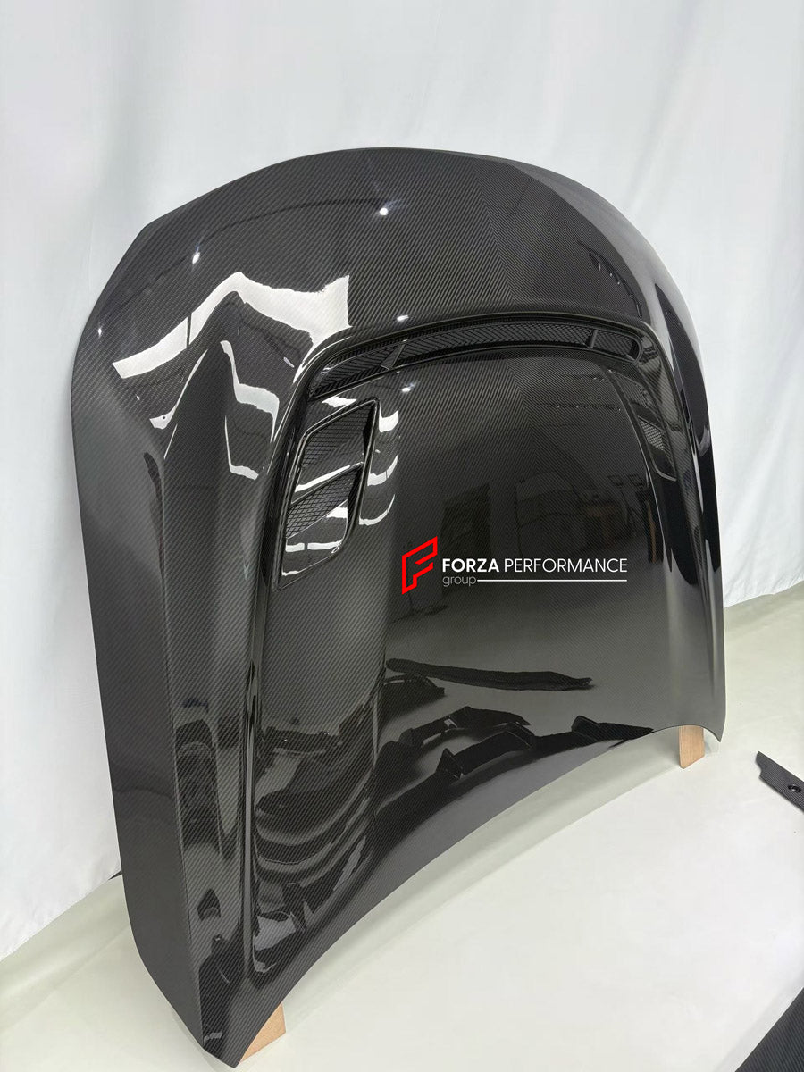 DRY CARBON BODY KIT for BMW M2 G87 2023+

Set includes:
Front Lip
Front Grille
Hood Bonnet
Front Fenders
Side Mirror Covers
Side Skirts
Rear Spoiler Wing
Rear Diffuser

Material: Dry Carbon

NOTE: Professional installation is required.