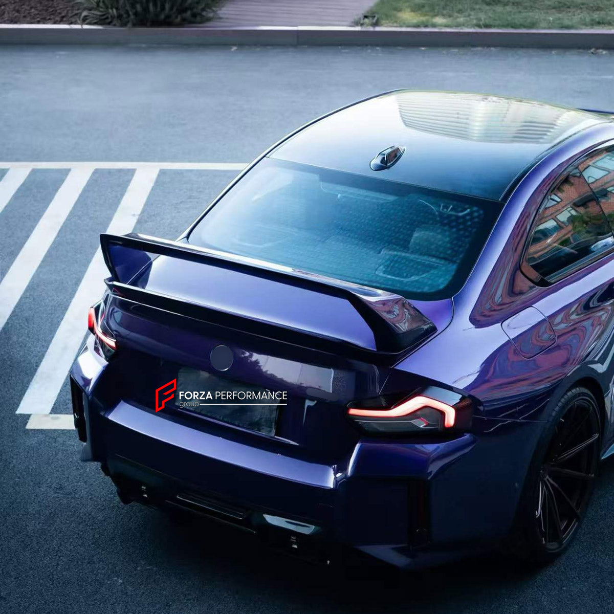 DRY CARBON BODY KIT for BMW M2 G87 2023+

Set includes:
Front Lip
Front Grille
Hood Bonnet
Front Fenders
Side Mirror Covers
Side Skirts
Rear Spoiler Wing
Rear Diffuser

Material: Dry Carbon

NOTE: Professional installation is required.