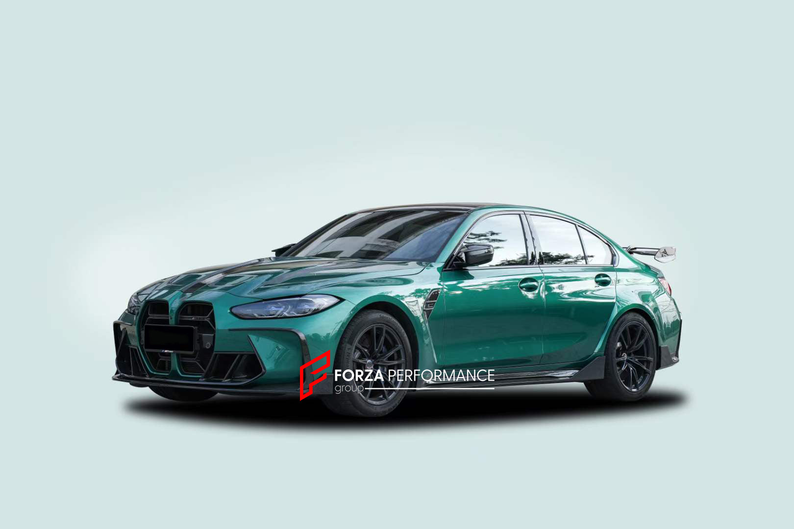 DRY CARBON BODY KIT for BMW M3 G80 2020+  Set includes:  Front Hood Front Lip Front Canards Front Bumper Air Vents Side Skirts Rear Diffuser Rear Canards Rear Spoiler
