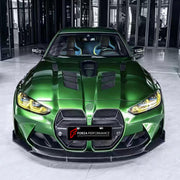 DRY CARBON BODY KIT for BMW M3 G80 2020+ FORZA PERFORMANCE custom fit CMST Style

Set includes:
Front Lip
Front Grille
Hood Bonnet Air Vents
Side Fender Vents
Side Skirts
Ducktail Spoiler
Rear Bumper Fins
Rear Diffuser

Material: Dry Carbon

NOTE: Professional installation is required.