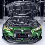 DRY CARBON BODY KIT for BMW M3 G80 2020+ FORZA PERFORMANCE custom fit CMST Style

Set includes:
Front Lip
Front Grille
Hood Bonnet Air Vents
Side Fender Vents
Side Skirts
Ducktail Spoiler
Rear Bumper Fins
Rear Diffuser

Material: Dry Carbon

NOTE: Professional installation is required.