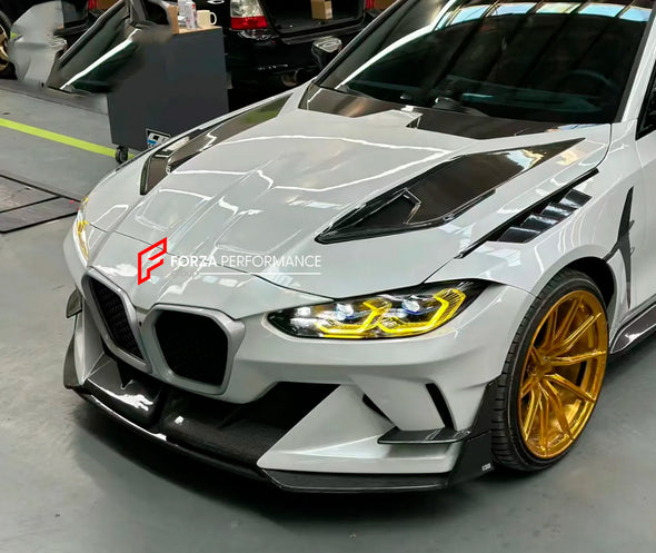 DRY CARBON BODY KIT for BMW M3 G81 TOURING 2020 - 2024

Set includes:


Front Bumper Assembly
Hood/Bonnet
Front Fenders&nbsp;
Front Fenders Air Vents&nbsp;

Material: Dry Carbon Fiber

Note: Professional installation is required.