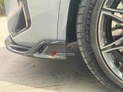 DRY CARBON BODY KIT for BMW X4M F98 LCI 2021+

Set includes:
Front Lip
Side Skirts
Rear Bumper Fins
Rear Diffuser

Material: Dry Carbon

NOTE: Professional installation is required.