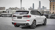 DRY CARBON BODY KIT for BMW X5 G05 LCI 2023+

Set includes:

Front Lip
Front Bumper Trims
Front Grille
Side Mirror Covers
Side Fender Trims
Rear Diffuser

Material: Dry Carbon

Note: Professional installation is required.