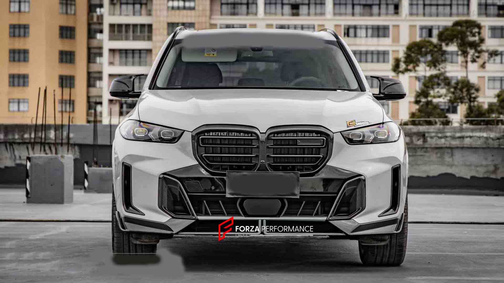 DRY CARBON BODY KIT for BMW X5 G05 LCI 2023+

Set includes:

Front Lip
Front Bumper Trims
Front Grille
Side Mirror Covers
Side Fender Trims
Rear Diffuser

Material: Dry Carbon

Note: Professional installation is required.