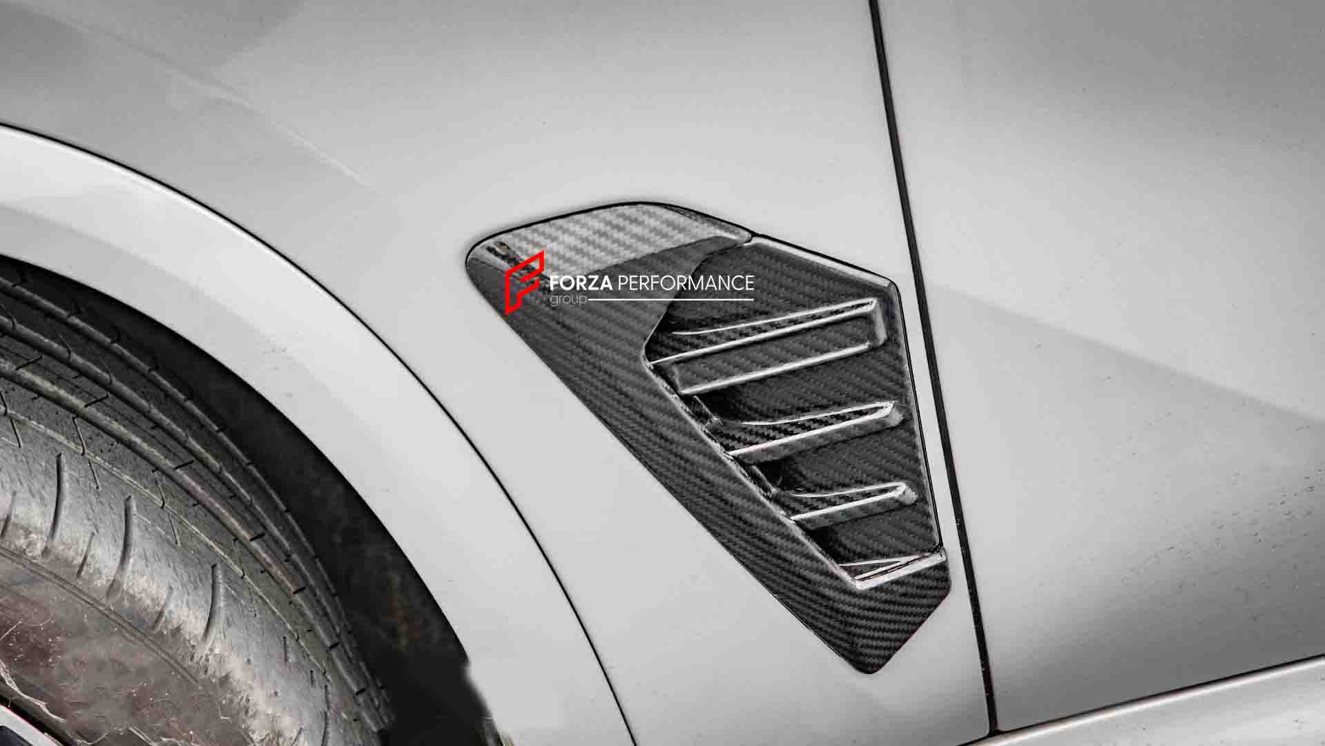 DRY CARBON BODY KIT for BMW X5 G05 LCI 2023+

Set includes:

Front Lip
Front Bumper Trims
Front Grille
Side Mirror Covers
Side Fender Trims
Rear Diffuser

Material: Dry Carbon

Note: Professional installation is required.