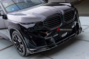 DRY CARBON BODY KIT for BMW XM G09 2023+

Set includes:
Front Lip
Front Bumper Canards
Side Skirts
Roof Spoiler
Ducktail Spoiler
Rear Bumper Fins
Rear Diffuser

Material: Dry Carbon

NOTE: Professional installation is required.