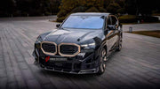 DRY CARBON BODY KIT for BMW XM G09 2023+

Set includes:
Front Lip
Front Bumper Canards
Side Skirts
Roof Spoiler
Ducktail Spoiler
Rear Bumper Fins
Rear Diffuser

Material: Dry Carbon

NOTE: Professional installation is required.