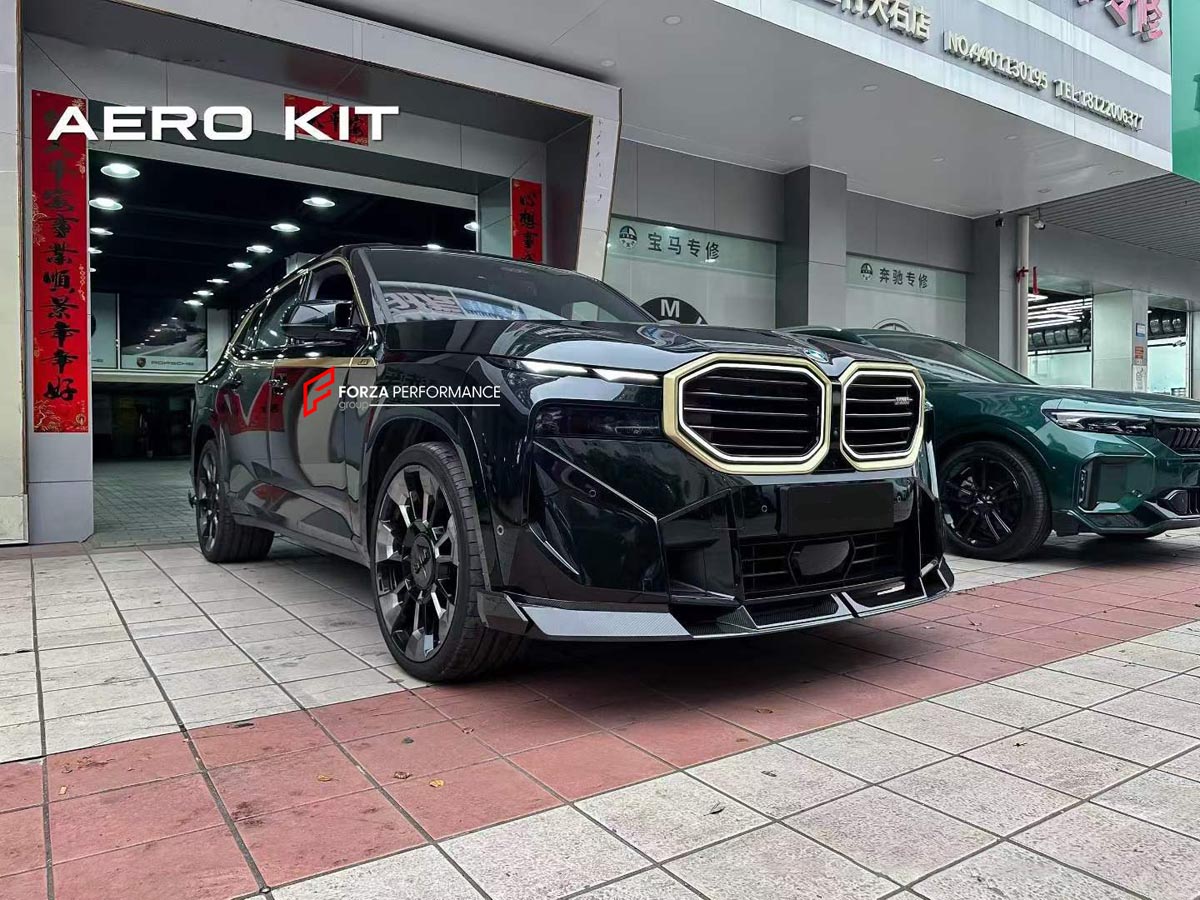 DRY CARBON BODY KIT for BMW XM G09 2023+
Set includes:

Front Lip
Diffuser
Roof Spoiler
Window Spoiler
Material: Dry Carbon

NOTE: Professional installation is required.