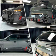 DRY CARBON BODY KIT for BMW XM G09 2023+

Set includes:

Front Lip
Mesh Frame Trims
Fog Light Trims
Front Grille Trims
Hood / Bonnet
Fender Flares
Side Logo Trims
Side Skirts
Door Trims
Trunk Spoiler
Rear Bumper
Exhaust Tips
Rear Diffuser

Material: Carbon Fiber

Note: Professional installation is required.

Contact us for pricing.

Why “Contact Us for Pricing”?

We don’t display fixed prices because our goal is to offer you the most competitive deal possible. Product costs often decrease over time, and by 