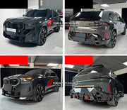DRY CARBON BODY KIT for BMW XM G09 2023+

Set includes:

Front Lip
Mesh Frame Trims
Fog Light Trims
Front Grille Trims
Hood / Bonnet
Fender Flares
Side Logo Trims
Side Skirts
Door Trims
Trunk Spoiler
Rear Bumper
Exhaust Tips
Rear Diffuser

Material: Carbon Fiber

Note: Professional installation is required.

Contact us for pricing.

Why “Contact Us for Pricing”?

We don’t display fixed prices because our goal is to offer you the most competitive deal possible. Product costs often decrease over time, and by 