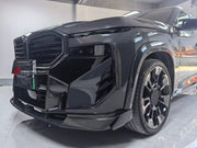 DRY CARBON BODY KIT for BMW XM G09 2023+ FORZA PERFORMANCE custom fit LD Style

Set includes:
Front Lip
Front Grille Mesh Cover Trims
Fog Lights Covers
Hood Bonnet
Fender Flares
Body Side Door Moldings
Side Skirts
Roof Spoiler
Rear Spoiler Wing
Rear Bumper
Rear Bumper Fins
Rear Diffuser

Material: Dry Carbon

NOTE: Professional installation is required.