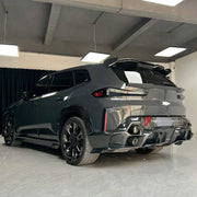 DRY CARBON BODY KIT for BMW XM G09 2023+ FORZA PERFORMANCE custom fit Mansory Style

Set includes:
Front Lip
Front Bumper Canards
Hood Bonnet
Fender Flares
Body Side Door Moldings
Side Skirts
Roof Spoiler
Rear Spoiler Wing
Rear Bumper
Rear Bumper Fins
Rear Diffuser

Material: Dry Carbon

NOTE: Professional installation is required.