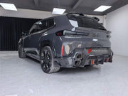 DRY CARBON BODY KIT for BMW XM G09 2023+ FORZA PERFORMANCE custom fit LD Style

Set includes:
Front Lip
Front Grille Mesh Cover Trims
Fog Lights Covers
Hood Bonnet
Fender Flares
Body Side Door Moldings
Side Skirts
Roof Spoiler
Rear Spoiler Wing
Rear Bumper
Rear Bumper Fins
Rear Diffuser

Material: Dry Carbon

NOTE: Professional installation is required.