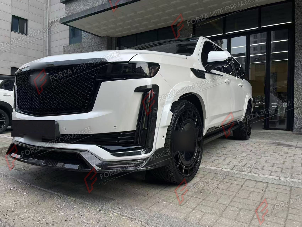 FORZA PERFORMANCE DRY CARBON BODY KIT for CADILLAC ESCALADE 2021+ custom fit MANSORY
