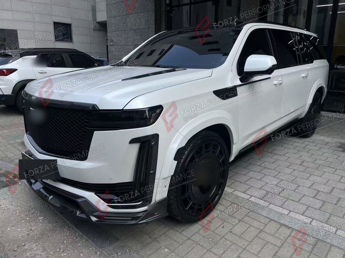 FORZA PERFORMANCE DRY CARBON BODY KIT for CADILLAC ESCALADE 2021+ custom fit MANSORY