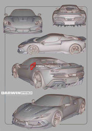 DRY CARBON BODY KIT for FERRARI 296 GTB 2022+

Set includes:
Front Lip
Front Bumper
Hood/Bonnet
Front Hood Air Vents
Side Skirts
Rear Spoiler
Rear Diffuser

Material: Dry Carbon

NOTE: Professional installation is required.

Contact us for pricing;

Payment ►
Visa
Mastercard
PayPal with a credit card (add 4.4% at checkout)
Payoneer
Cryptocurrency

Shipment ►
By express DHL/UPS/TNT/FedEx
To the local international airport
Special line by air
Special line by the sea
To Europe and the UK by train

Please let u