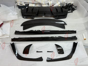 DRY CARBON BODY KIT for FERRARI 296 GTB GTS 2022+ FORZA PERFORMANCE custom fit Novitec Style

Set includes:
Front Lip
Front Bumper Canards
Side Skirts
Side Air Inlet Trims
Side Mirror Covers
Ducktail Spoiler
Rear Diffuser

Material: Dry Carbon

NOTE: Professional installation is required.