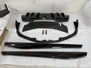 DRY CARBON BODY KIT for FERRARI 296 GTB GTS 2022+ FORZA PERFORMANCE custom fit Novitec Style

Set includes:
Front Lip
Front Bumper Canards
Side Skirts
Side Air Inlet Trims
Side Mirror Covers
Ducktail Spoiler
Rear Diffuser

Material: Dry Carbon

NOTE: Professional installation is required.