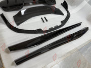 DRY CARBON BODY KIT for FERRARI 296 GTB GTS 2022+ FORZA PERFORMANCE custom fit Novitec Style

Set includes:
Front Lip
Front Bumper Canards
Side Skirts
Side Air Inlet Trims
Side Mirror Covers
Ducktail Spoiler
Rear Diffuser

Material: Dry Carbon

NOTE: Professional installation is required.
