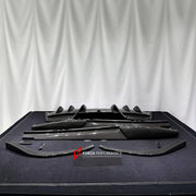 DRY CARBON BODY KIT for FERRARI 296 GTB GTS 2022+

Set includes:
Front Lip Splitter
Side Skirts
Rear Diffuser

Material: Dry Carbon

NOTE: Professional installation is required.