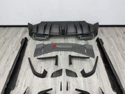 DRY CARBON BODY KIT for FERRARI 296 GTB GTS 2022+ FORZA PERFORMANCE custom fit Mansory Style

Set includes:
Front Lip
Front Bumper Assembly
Front Fenders
Side Fender Vents
Side Skirts
Rear Spoiler Wing
Rear Diffuser

Material: Dry Carbon

NOTE: Professional installation is required.