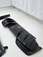 DRY CARBON BODY KIT for FERRARI 296 GTB GTS 2022+ FORZA PERFORMANCE custom fit OEM Style

Set includes:
Front Lip Splitter
Door Sills
Side Skirts
Rear Spoiler Wing
Engine Bay Trim Covers
Rear Diffuser

Material: Dry Carbon

NOTE: Professional installation is required.
