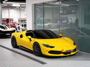 DRY CARBON BODY KIT for FERRARI 296 GTB GTS 2022+ FORZA PERFORMANCE custom fit OEM Style

Set includes:
Front Lip Splitter
Side Skirts
Rear Diffuser

Material: Dry Carbon

NOTE: Professional installation is required.