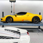 DRY CARBON BODY KIT for FERRARI 296 GTB GTS 2022+ FORZA PERFORMANCE custom fit OEM Style

Set includes:
Front Lip Splitter
Side Skirts
Rear Diffuser

Material: Dry Carbon

NOTE: Professional installation is required.