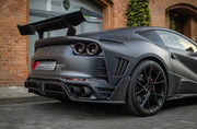 DRY CARBON BODY KIT for FERRARI 812 SUPERFAST 2017 - 2023 FORZA PERFORMANCE custom fit Mansory Style

Set includes:
Front Lip
Front Bumper Canards
Hood Bonnet
Front Fenders
Side Skirts
Rear Spoiler Wing
Rear Bumper Fins
Rear Diffuser

Material: Dry Carbon

NOTE: Professional installation is required.